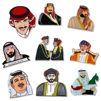 Fabrik Benutzerdefiniertes Logo Oman Saudi-Arabien Kuwait VAE Metall Handy-Aufkleber Saudi Brosche RTS 3M Klebstoff-Aufkleber für Handyhüllen