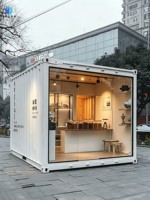Yozon Custom, café en conteneur de 10 pieds, kiosque modulaire portable, boutique de vente au détail éphémère pour usage commercial en rue