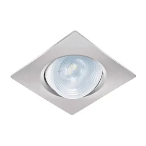 4-unità scatola di 5 W LED da incasso quadrati cromati spot regolabili - Product Image 1