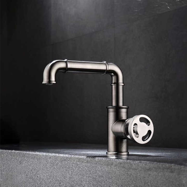 AMAXO Industrial Style Water Saving Faucet - Professional Custom