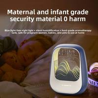 Diffuseur d'arôme sonore intelligent Goutte de pluie simulée créative Haut-parleur Bluetooth Veilleuse Décor d'ambiance personnalisé