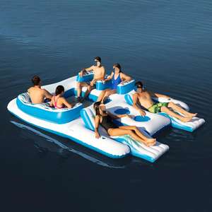 Nouvelle île gonflable géante pour plusieurs personnes, radeau flottant pour piscine, flotteur géant en forme d'<span class=keywords><strong>oiseau</strong></span> pour adultes - Product Image 2