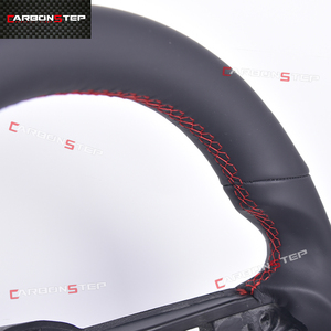Volant en cuir à bas <span class=keywords><strong>prix</strong></span> en Stock pour <span class=keywords><strong>Audi</strong></span> S5 B8 A5 TTRS B8.5 B7 RS4 A4 B8.5 <span class=keywords><strong>TT</strong></span> Q3 Q5 - Product Image 5