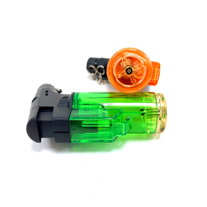 Briquet <span class=keywords><strong>Chalumeau</strong></span> Jet Turbo Mini Multifonctionnel de Poche pour Hommes, avec Porte-clés, pour Barbecue, Couleur Transparente, Vente en Gros - Product Image 4