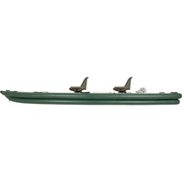 Siège de pêche gonflable pour 1 ou 2 personnes, coussin pivotant, offre spéciale