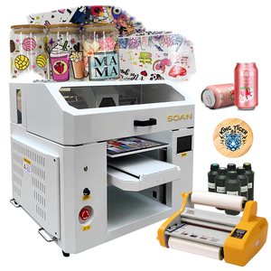 2025 New Upgrade 3360 UV Flatbed Digital Inkjet Desktop XP600 Printhead A3 <b>Printer</b> for Phone Case Card Flex - Product Image 1