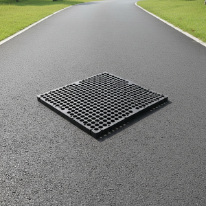 <span class=keywords><strong>Rejilla</strong></span> de Drenaje Celular de Polipropileno para Jardines en Azoteas, Geotextil Negro Ecológico, Duradero y Ligero - Product Image 2