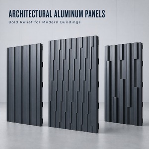 Mur-rideau en panneaux d'aluminium architecturaux, revêtement extérieur moderne, système de façade personnalisé pour les projets de construction - Product Image 6