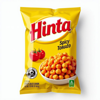 Sac d'Emballage Personnalisé à Soufflet en Aluminium Imprimé du Logo pour Snacks, Chips, Chocolat, Popcorn, Noix, Barres Énergétiques