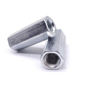 Écrou de raccordement creux hexagonal allongé en acier inoxydable 304 Bibo Yaente Factory M6/M8/M10 - Écrou de connexion pour tige filetée M6/M8/M10 - Product Image 1