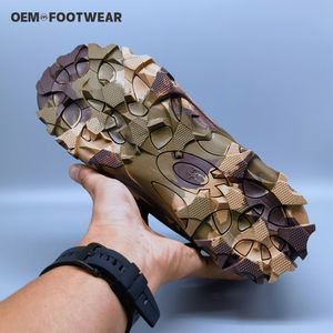 Bottes de neige pour chien en caoutchouc antidérapant de couleur camouflage bon marché avec doublure en peluche longue Chaussures d'hiver pour hommes - Product Image 5