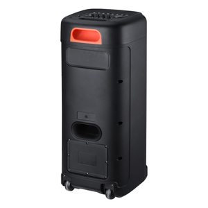 Enceinte de fête double 8 pouces - Système de sonorisation portable d'extérieur avec lumières LED synchronisées et appairage TWS LZ-2083 - Système audio exclusif - Product Image 2
