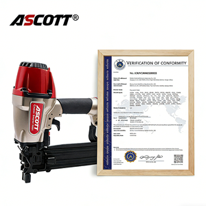 Agrafeuse pneumatique industrielle et bricolage 16GA, robuste, 25-51 mm, N851, couronne moyenne, agrafeuse à air pour le bois, outils de menuiserie, rembourrage, pistolet à clous - Product Image 5