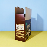 Boîte d'emballage personnalisée en carton ondulé robuste, écologique FSC, impression CMJN, pour aliments, avec marque, pour riz frit