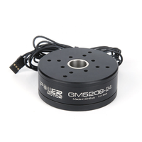Ensemble de moteurs de cardan HAITAI GM5208-24 avec encodeur et carte SimpleBGC 59,5 mm 24N22P pour stabilisateurs de caméra, mouvements panoramiques/inclinaisons et mouvements robotiques