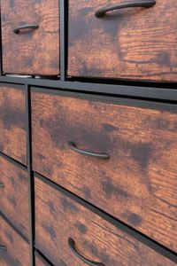 Living Room Fabric <b>Cabinets</b> Durable Stainless Steel MDF Modern Freestanding Panel Pine Various Color Sample Support Fabric - Product Image 3