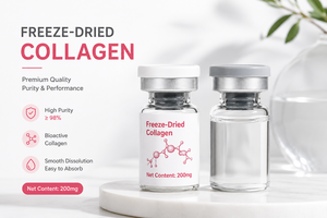 Hydrolyzed Collagen Lyophilized <b>Powder</b> Deep Hydration Cosmetic Ingredient - Product Image 4