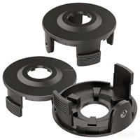 Pièces de rechange pour tondeuse à gazon : Capuchon de bobine de fil de coupe 195858-1 196146-9 pour Makita Akkusense 18V DUR181Z DUR181RF DUR181 Noir