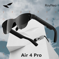 Gafas AR RayNeo Air 4 Pro con Pantalla HDR 10 de 135 Pulgadas, Cine Privado, Compatibles con iPhone 15, 16, 17 Series, Android, PC, Switch, PS5