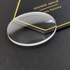 China Fábrica Atacado lentes de resina óculos 1.499 CR 39 1.50 lente UC não revestido Hard Coating Branco única visão lente óptica