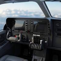 Pièces de jeu G1000 Simulation Flight Light Shield