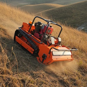 Nouvelle Arrivée Tondeuse Robotisée Mini Ferme à Fléaux 800mm 1000mm 1200mm RC Diesel sur Chenilles pour la Coupe de l'Herbe - Product Image 4