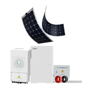 Bipv Chất lượng cao năng lượng mặt trời quang điện linh hoạt nhẹ mỏng Monocrystalline silicon bảng điều khiển, trên mái nhà năng lượng mặt trời hệ thống 5kw10kw 50kw