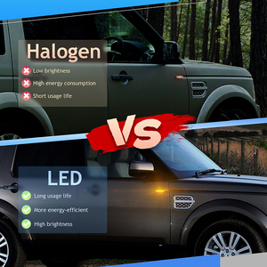 Новейшие Автомобильные светодиодные фонари для автомобиля светодиодные боковые габаритные огни для Land Rover Discovery3 Freeland2 - Product Image 3