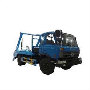 Dongfeng 8-10cbm Swing Arm <strong>Garbage</strong> Truck 4x2 Skip Loader Roll <strong>Container</strong> Refuse - Product Image 1