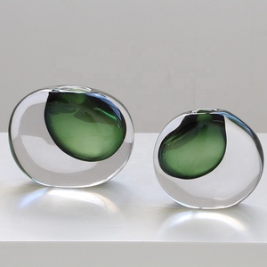 Jarrón <span class=keywords><strong>de</strong></span> cristal <span class=keywords><strong>de</strong></span> <span class=keywords><strong>Murano</strong></span> artístico moderno hecho a mano para decoración <span class=keywords><strong>de</strong></span> mesa, regalo <span class=keywords><strong>de</strong></span> boda, centro <span class=keywords><strong>de</strong></span> mesa para el hogar - Product Image 3