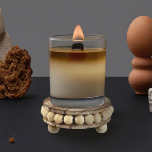 Rehausseur en <span class=keywords><strong>bois</strong></span> pour présentation, support <span class=keywords><strong>de</strong></span> base style ferme, base rustique, rehausseur décoratif perlé pour palettes superposées - Product Image 2