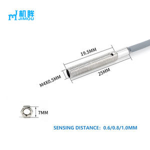 Üretim küçük npn nc tipi D4 M4 floş 0.6mm1mm mini endüktif yakınlık sensörü normalde açık induproximity yakınlık anahtarı - Product Image 6