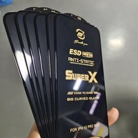 Mobile Super X Esd Protecteur D'écran En Verre pour Huawei Téléphone Accessoires pour Iphone 17 Protecteurs D'écran Antistatiques pour Redmi