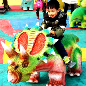 Modèle de manège dinosaure ambulant pour parc d'attractions, petit manège dinosaure, vente chaude - Product Image 2