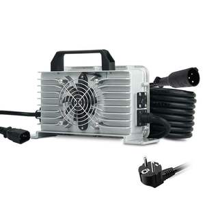 Venta caliente 48V 20A 25A AGM Cargador de batería de litio Artículo Adaptador de carrito de golf eléctrico Club EZGO YAMAHA Coche de golf a bordo personalizado - Product Image 6