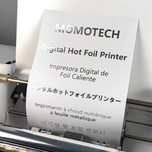 Momotech 360A dập nóng lá Máy in kỹ thuật số máy in ruy băng 320 máy in nhỏ tiết kiệm lao động 360B - Product Image 2