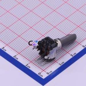 Resistencia Ajustable/Potenciómetro RK09D1130A1L, Componente de Orificio Pasante (THT), Resistencia de 50kOhm, 20%, 20V, 50mW - Product Image 2