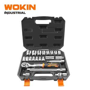 Wokin 155222 22PCS công nghiệp 1/2in Metric Ổ cắm cờ lê Bộ công cụ - Product Image 1