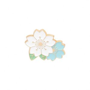 Veste en coton, chemise en coton, jupe en coton, sac en toile de coton, veste en jean, épingles amusantes en émail cerise rose, épingles uniques en émail anime, épingles mignonnes en émail noir floral - Product Image 2