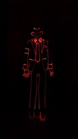 Michael Jackson LED Costume de danse avec fibre optique Halloween Robe de bal pour adultes pour discothèque DJ Stage