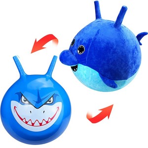 Ballon sauteur gonflable personnalisé pour enfants avec poignée, épaissi, anti-explosion, jouet sensoriel, vente en gros OEM ODM - Product Image 6