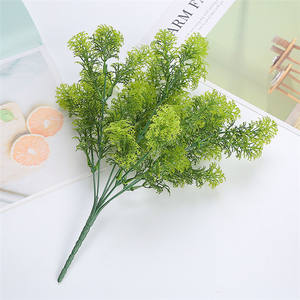 Ramas Artificiales <span class=keywords><strong>de</strong></span> Ciprés con 7 Ramificaciones, Hojas <span class=keywords><strong>de</strong></span> <span class=keywords><strong>Pino</strong></span>, Plantas Artificiales, Arbustos <span class=keywords><strong>de</strong></span> Vegetación Artificial para Decoración del Hogar y Bodas - Product Image 6