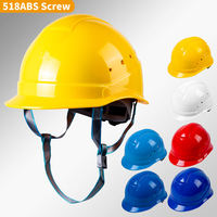 Casque de sécurité industriel respirant et frais pour l'été 588 338 ABS