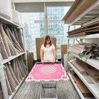 Tapis de Mahjong Américain en Caoutchouc Premium Antidérapant et Anti-bruit pour Jeu de Société et Table de Divertissement