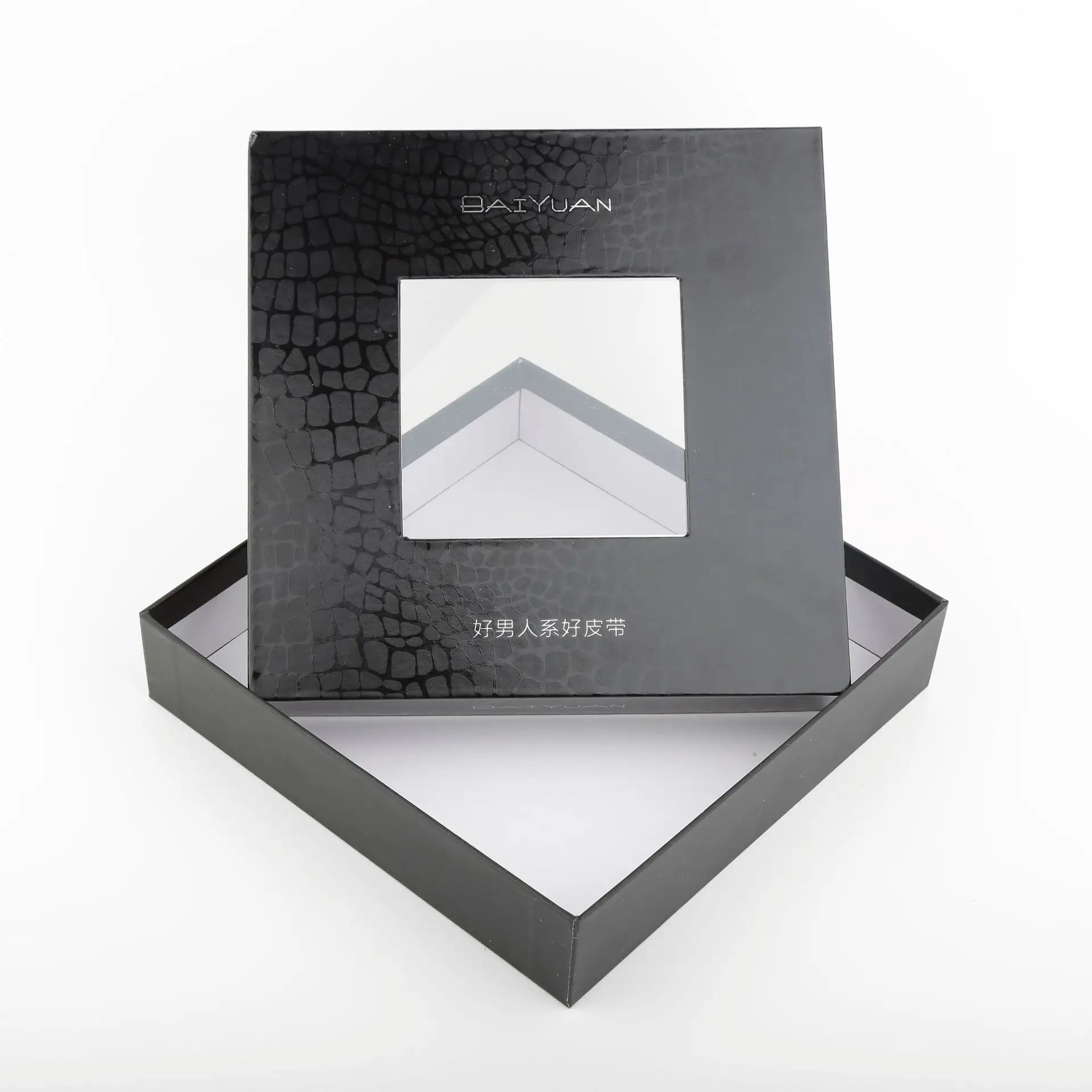 Profession elle günstige Preis Elegante Karten verpackungs boxen Mailer Versand Schwarze Geschenk box für Kleidung mit Deckel