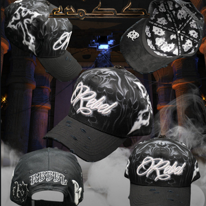 Gorras de béisbol personalizadas de gamuza de 5 paneles con cruz de Anubis, estilo Rebel, calidad G5, originales, El Mago 31 - Product Image 5