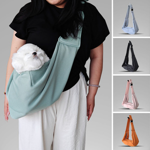 Foldable Single Shoulder Pet Carrier Bag Large Capacity Portable Collapsible <b>Cat</b> Dog Travel Bag for Outings Customizable Design - Product Image 1