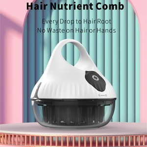 NEW <b>Scalp</b> Care <b>Massager</b> <b>Brush</b> Anti Hair Loss Solution Bottle Applicator <b>Scalp</b> Comb with Oil Compartment - Product Image 2