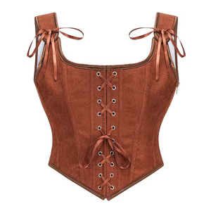 Top Corto Tipo Túnica Elegante de Verano para Mujer, Estilo Europeo Americano, Top Corto con Tirantes Sexys - Product Image 4