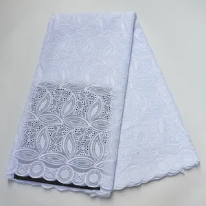 Sinyafashion White New Design Swiss Voile Lace, Big Heavy Cotton Lace,African Cotton Dry Lace